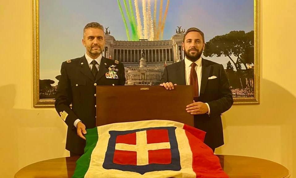 Copertina per La bandiera del Milite Ignoto torna ad Aquileia, esposta dopo cento anni